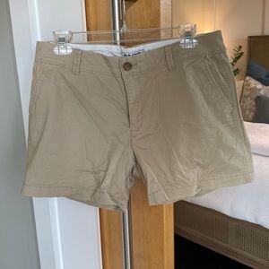 Old Navy Khaki Shorts with button pockets